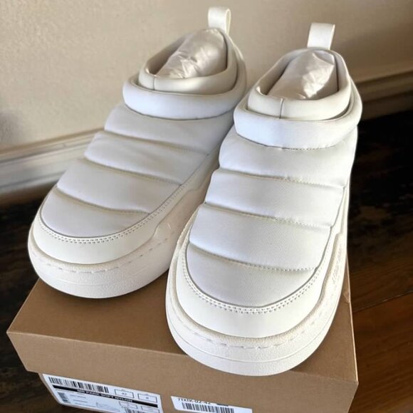 Moon Boots Park Soft Nylon Sneakers- White NIB- SZ 9-12 - Picture 3 of 5